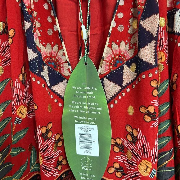 FARM Rio Printed Long Dress - Picture 5 of 5